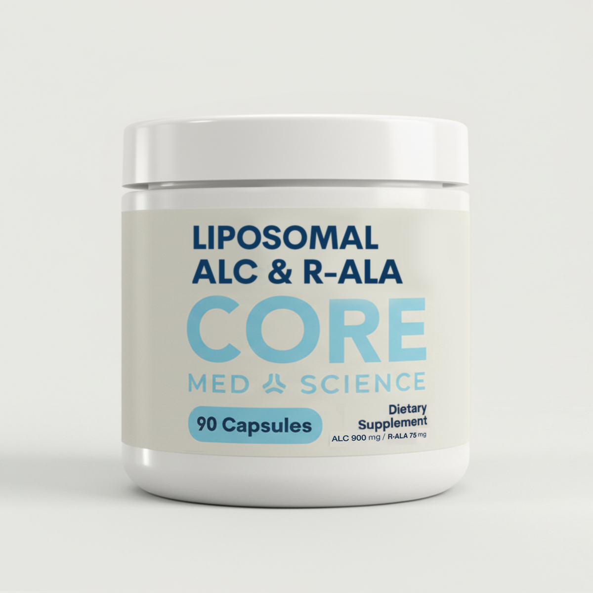 Liposomal ALC and R-ALA - Capsules (90 Count/ 30 Servings)
