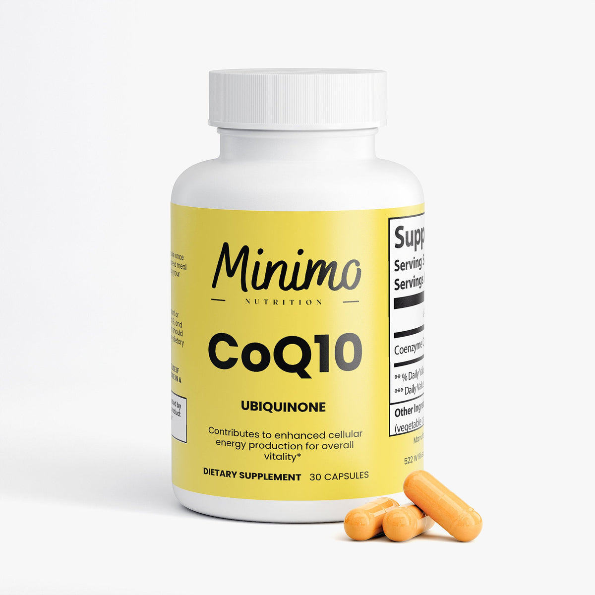 CoQ10 Ubiquinone, 30 ct.