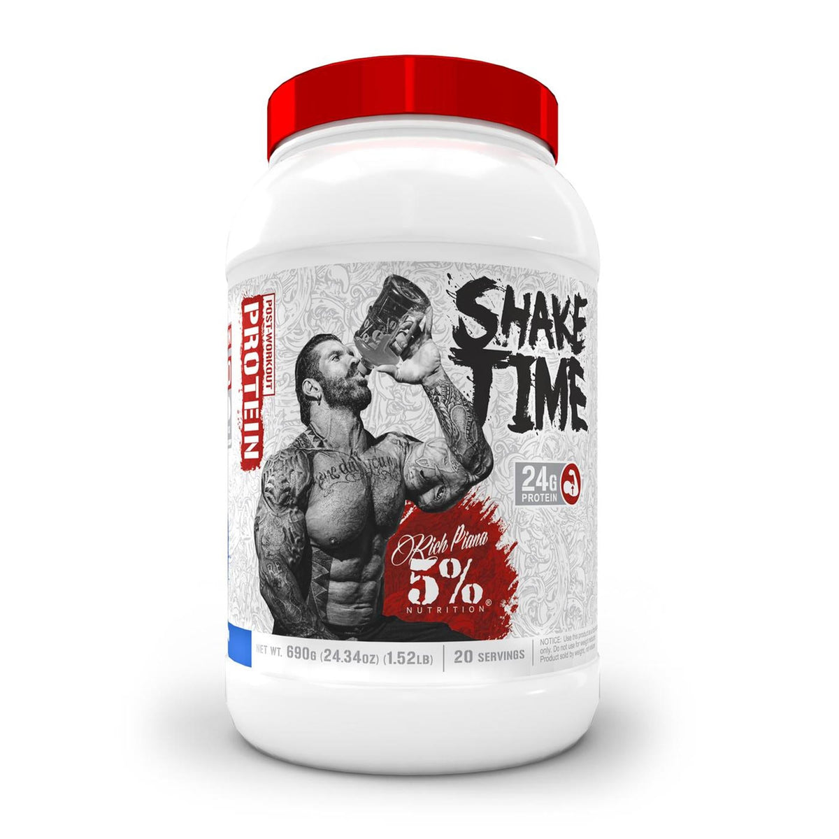 5% Nutrition Shake Time No Whey