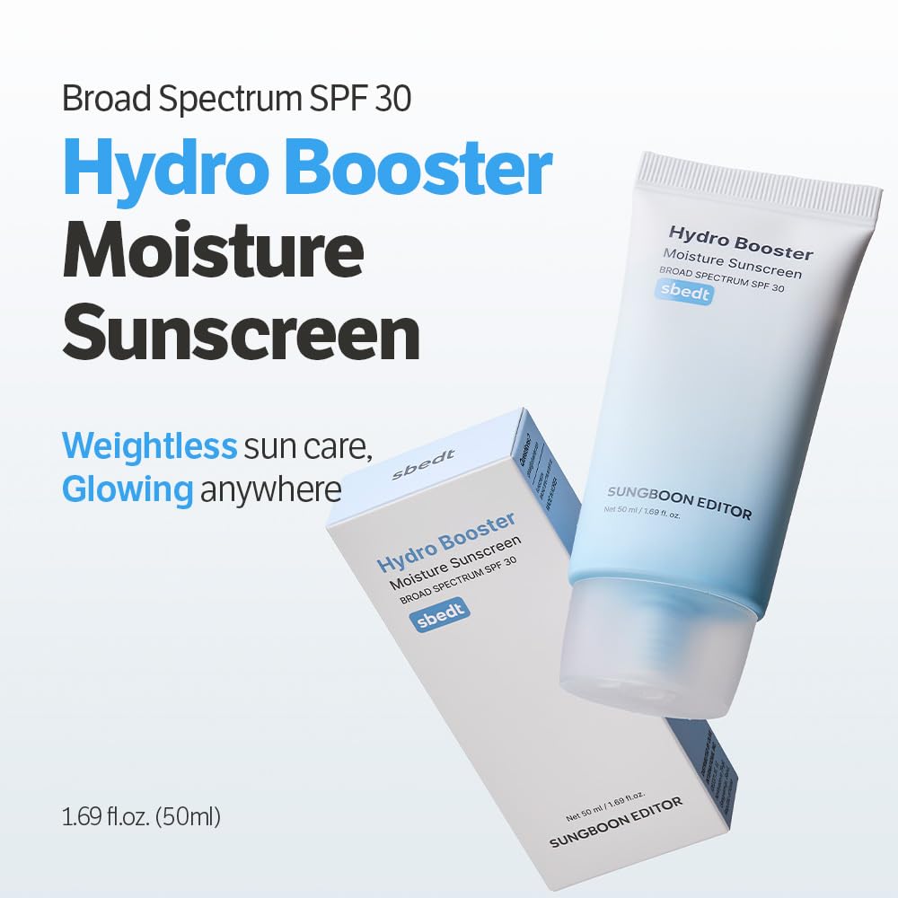 Sungboon Editor Hydro Booster Moisture Sunscreen Broad Spectrum SPF 30