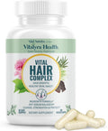 VITAL NUTRITIVE Vital Hair Complex – Biotin & Vitamin B Support for Healthy Hair, Skin & Nails (Men & Women)