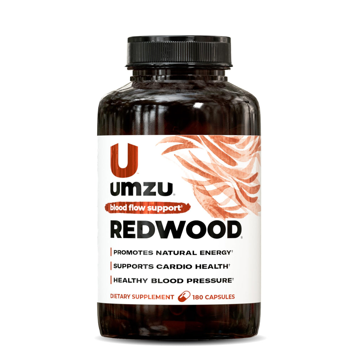 UMZU Redwood Max Nitric Oxide Booster, 1-Month Supply – Advanced Nitric Oxide