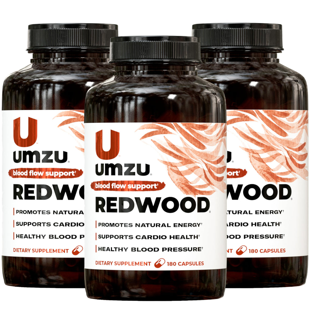 UMZU Redwood Max Nitric Oxide Booster, 1-Month Supply – Advanced Nitric Oxide
