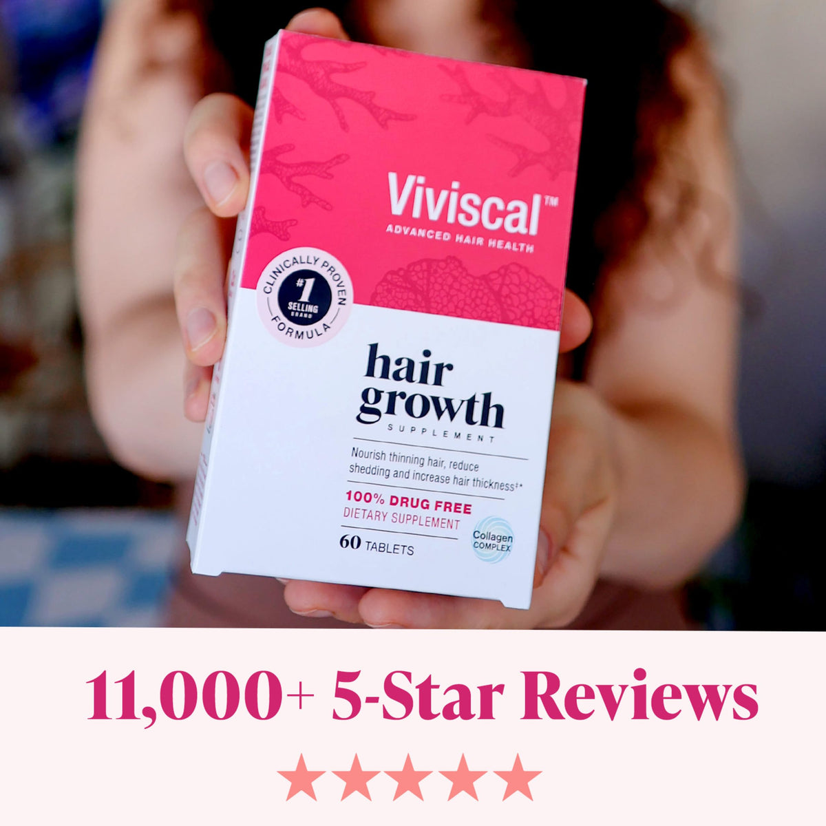 Viviscal Advanced Hair Growth Supplement – 180 tablets