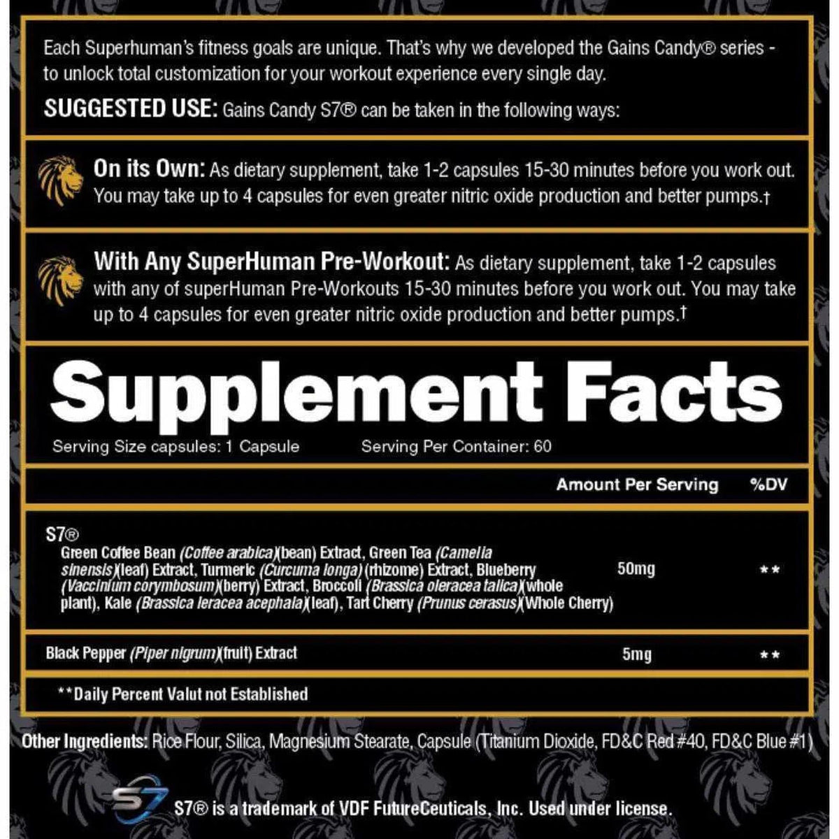Alpha Lion Gains Candy™ S7®