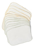 Organic Brushed Cotton Wash Cloth - Pack of 12