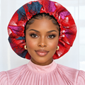 Duma Mbili Large Silk Lined Bonnet