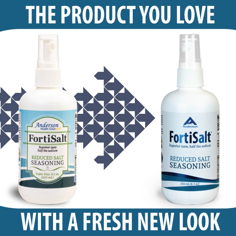 FortiSalt Reduced Salt Seasoning/Gourmet Salt Substitute 250 mL (8.3 fl.oz.)