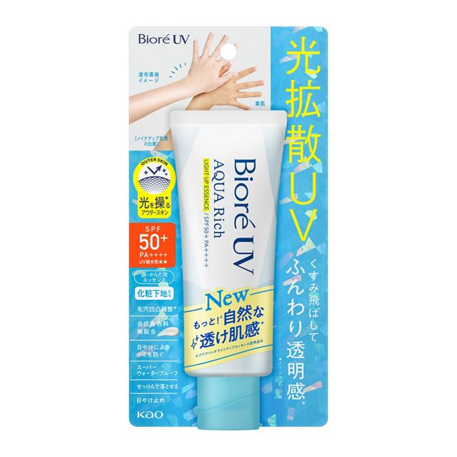 Biore UV Aqua Rich Light Up Essence SPF 50+ PA++++