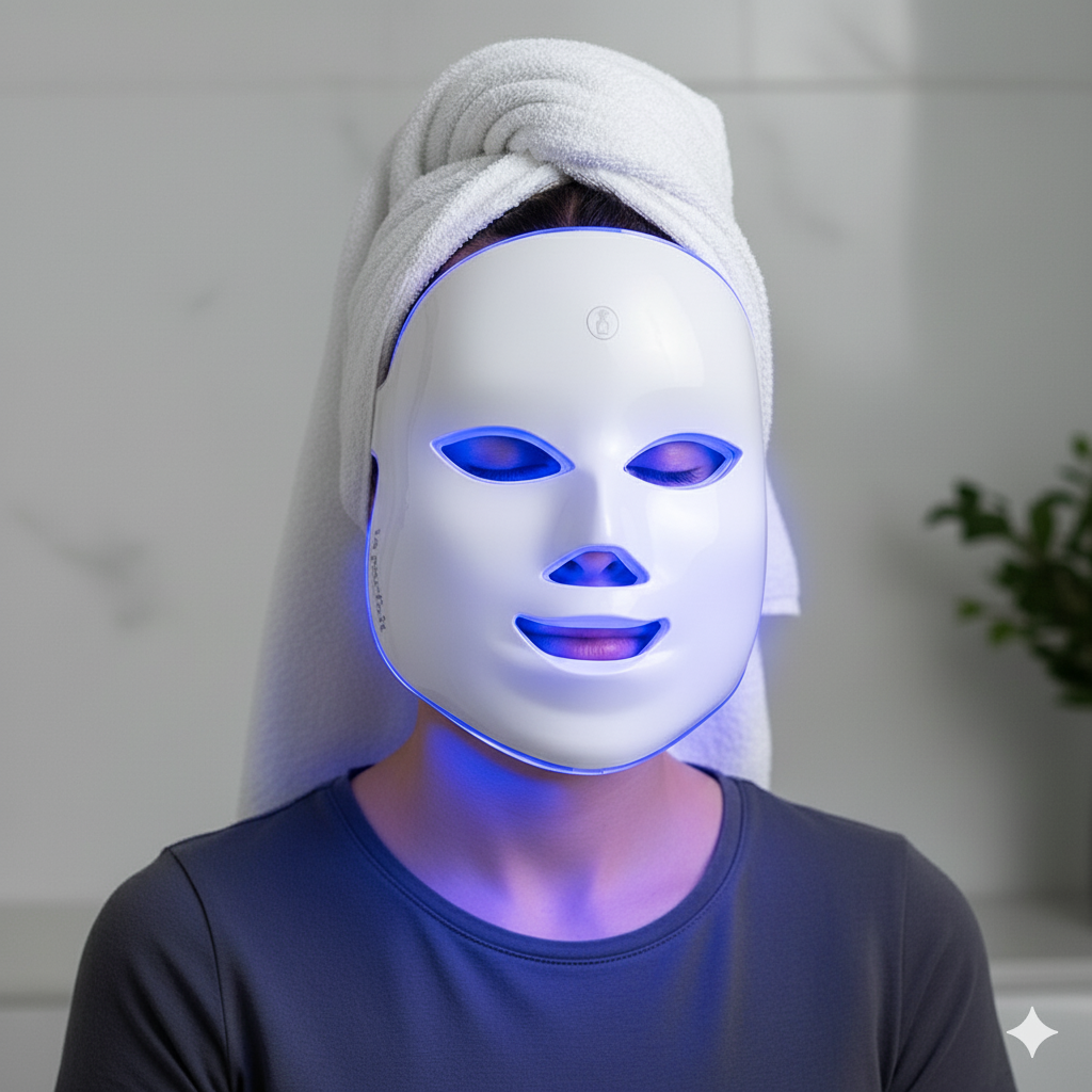 LED Beauty Mask - Wireless (Red Light Therapy)