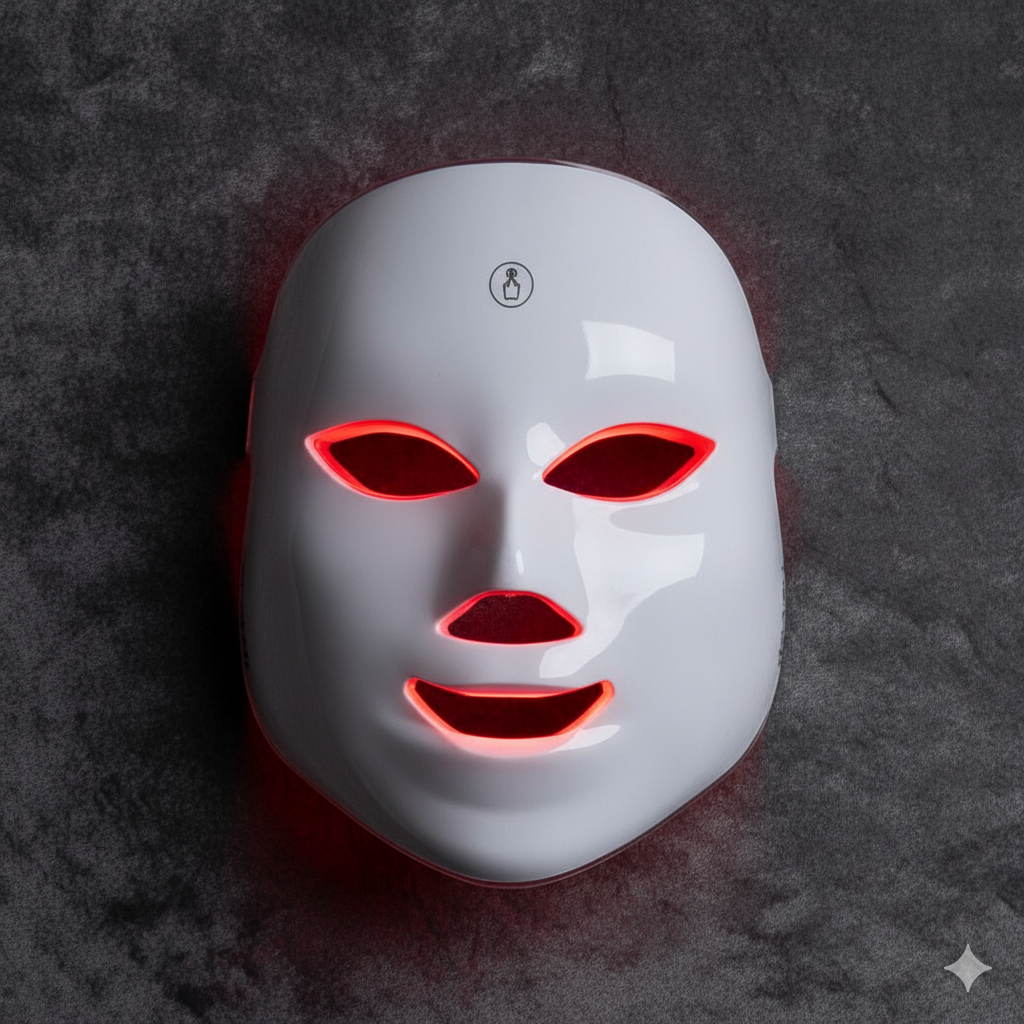 LED Beauty Mask - Wireless (Red Light Therapy)