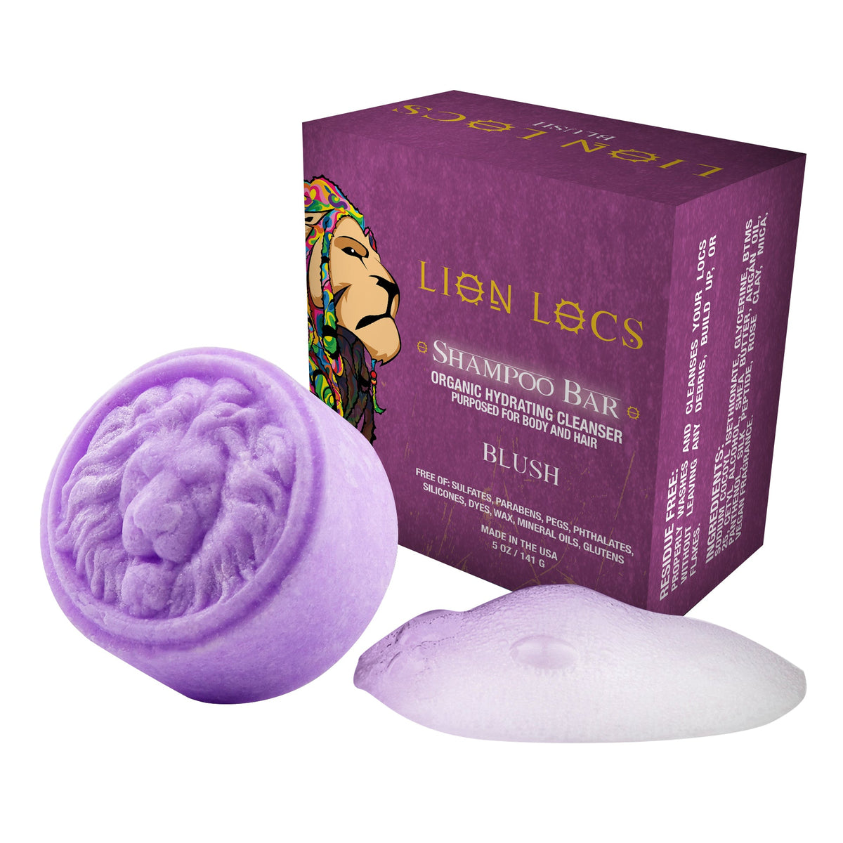 Dreadlock Shampoo Bar & Conditioner - Blush