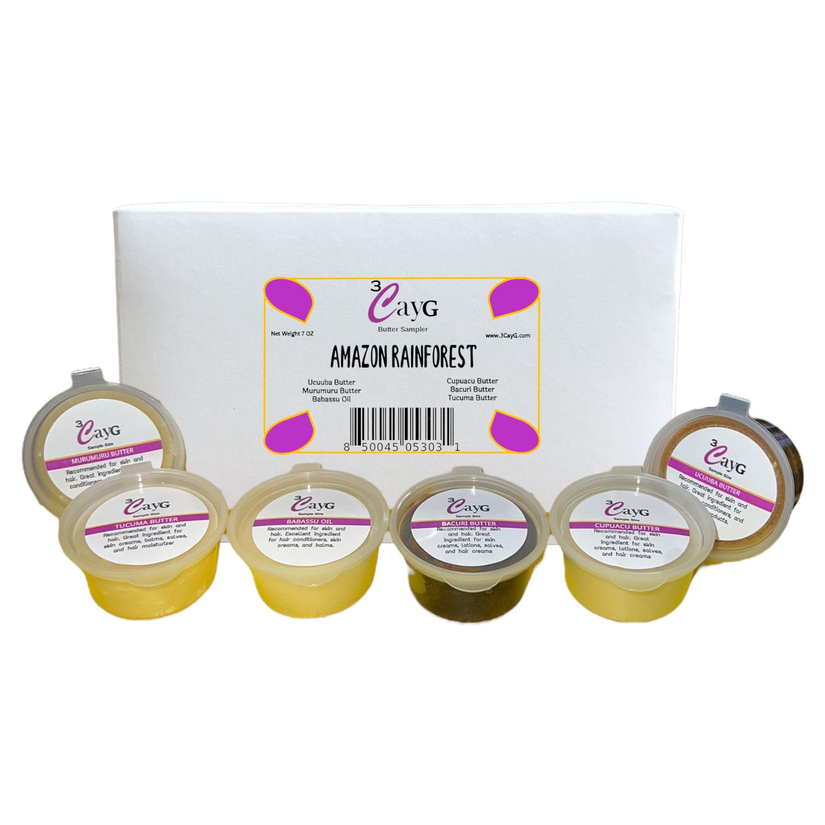 3CayG Butter Sampler AMAZON RAINFOREST