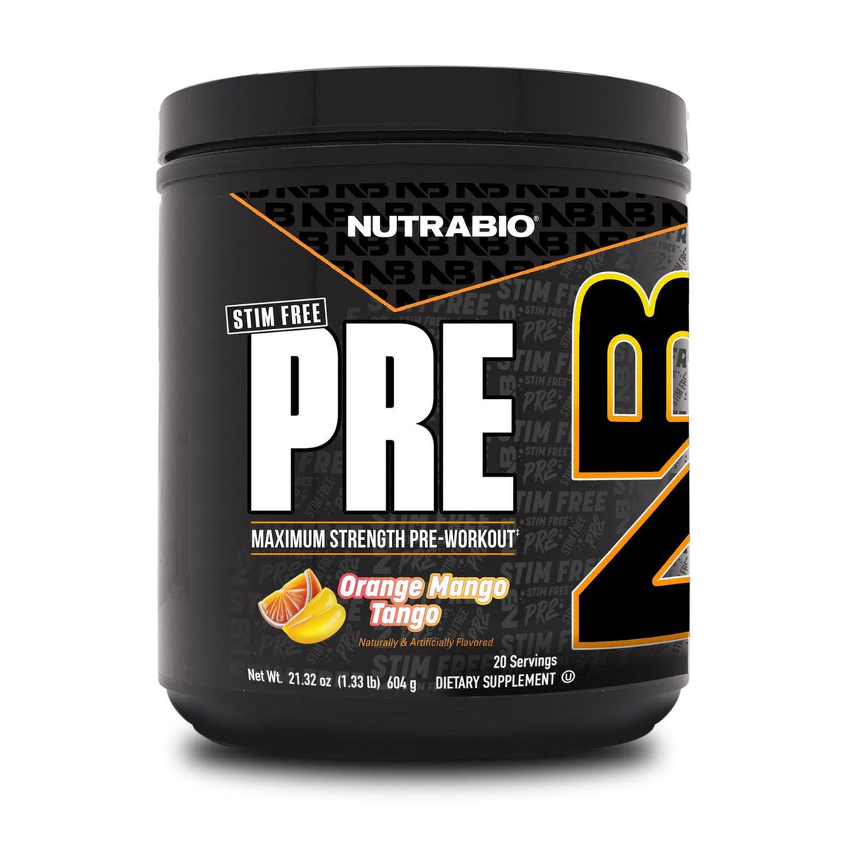NutraBio PRE Workout Stim-Free