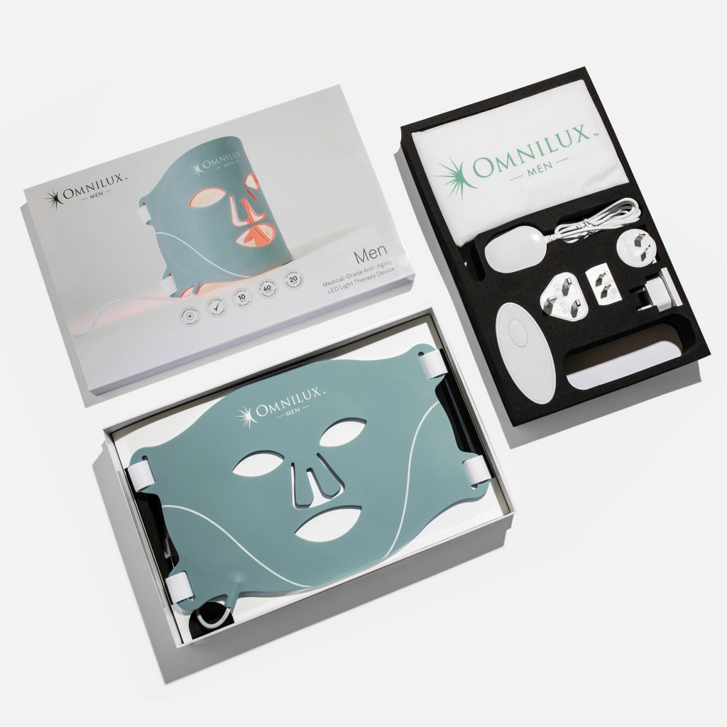 Omnilux Face Contour + Men + Contour Glove