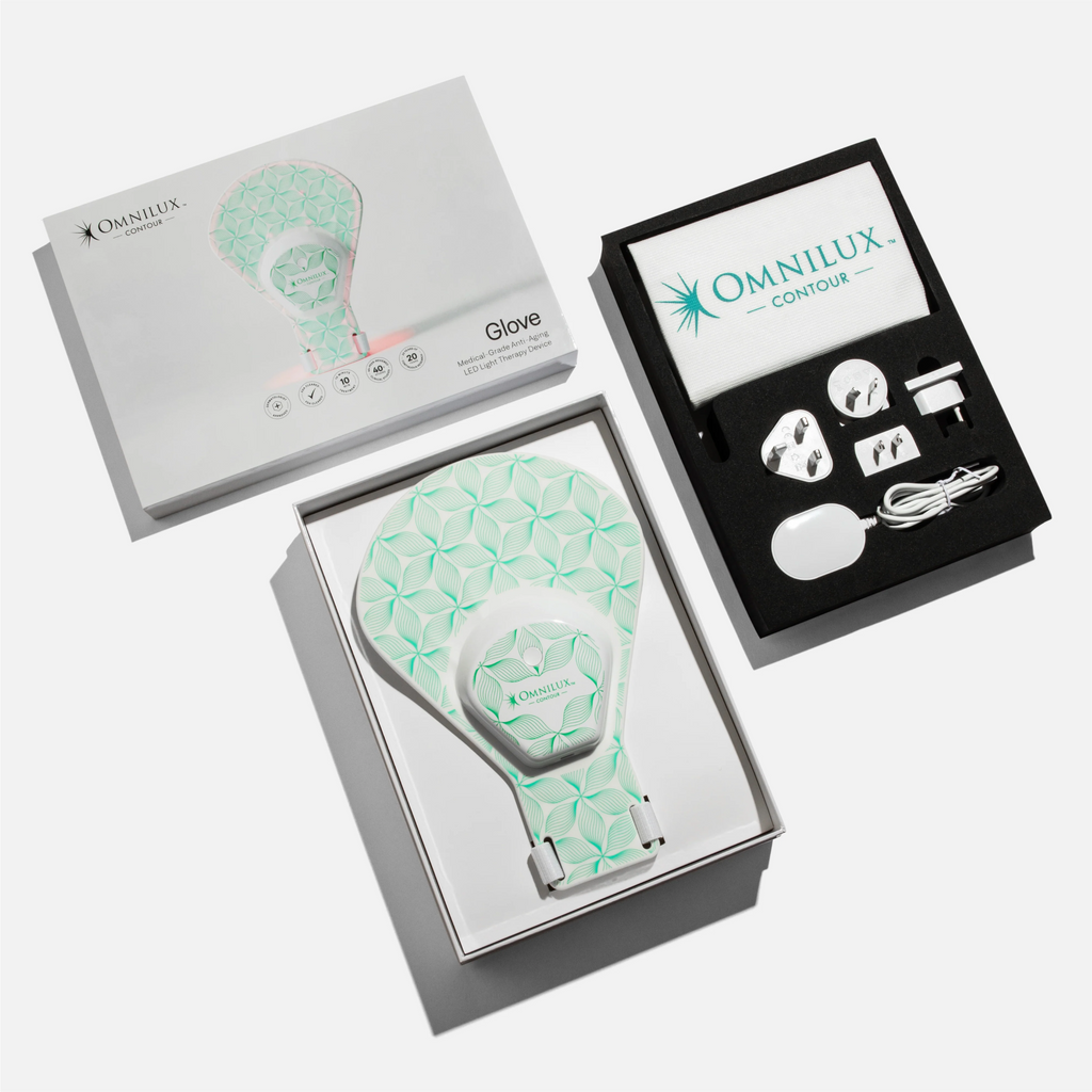 Omnilux Face Contour + Men + Contour Glove