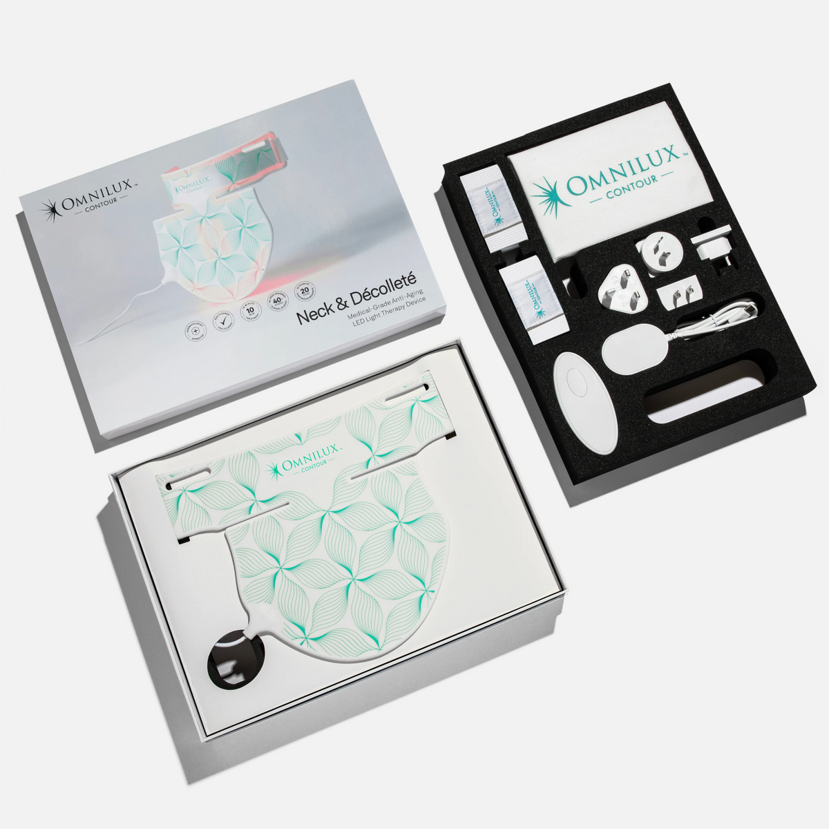 Omnilux Face Contour + Neck & Décolleté + Contour Glove