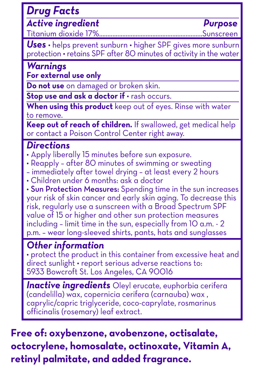 (No Fragrance) Super Sensitive™ Broad Spectrum SPF 30+ Sunscreen Stick