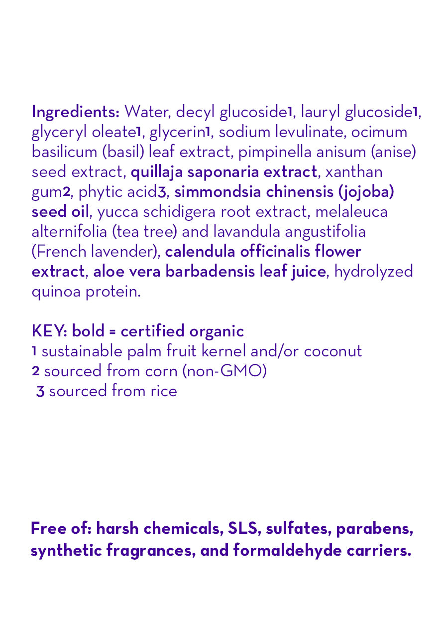 Tea Tree & Lavender™ Shampoo & Bodywash
