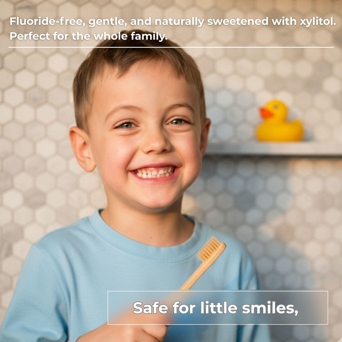 Fluoride-Free Cool Mint Toothpaste Tablets – 1-Month Supply | 5% nHAp