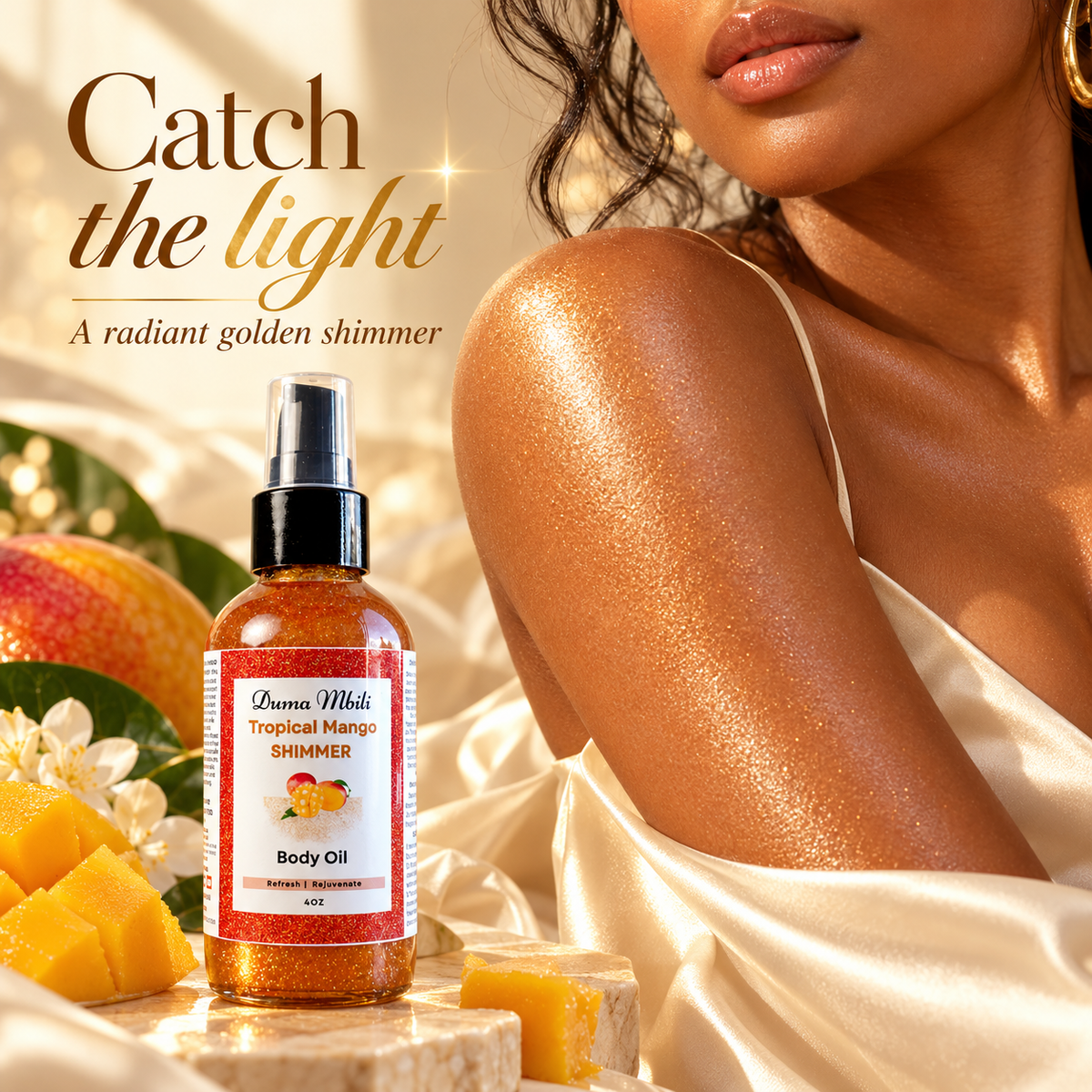 Tropical Mango Shimmer Body Oil