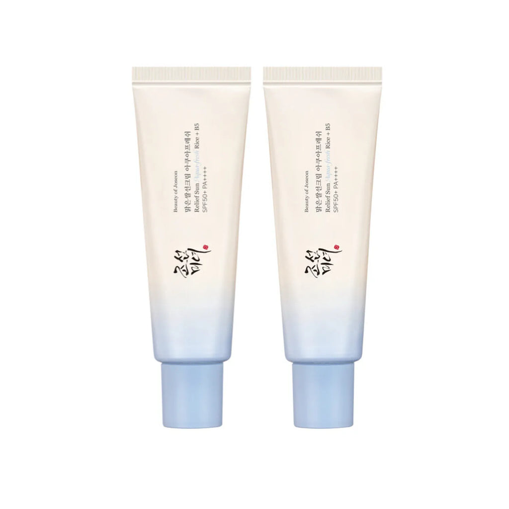 Beauty Of Joseon Relief Sun Aqua-Fresh: Rice + B5 SPF 50+ PA++++ (2-Packs)