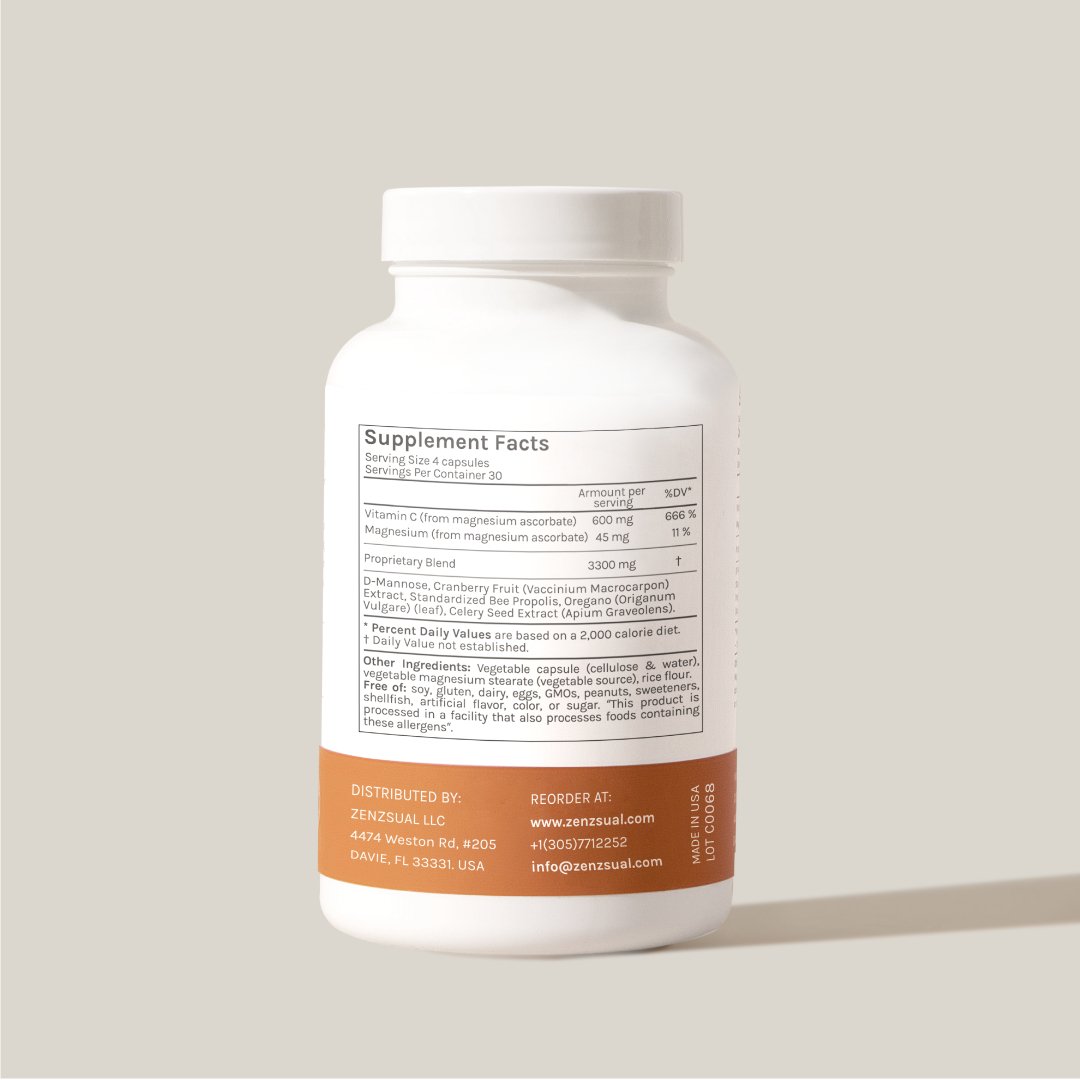 Happy Pee - Suplemento Nutricional para la Salud Urinaria Femenina