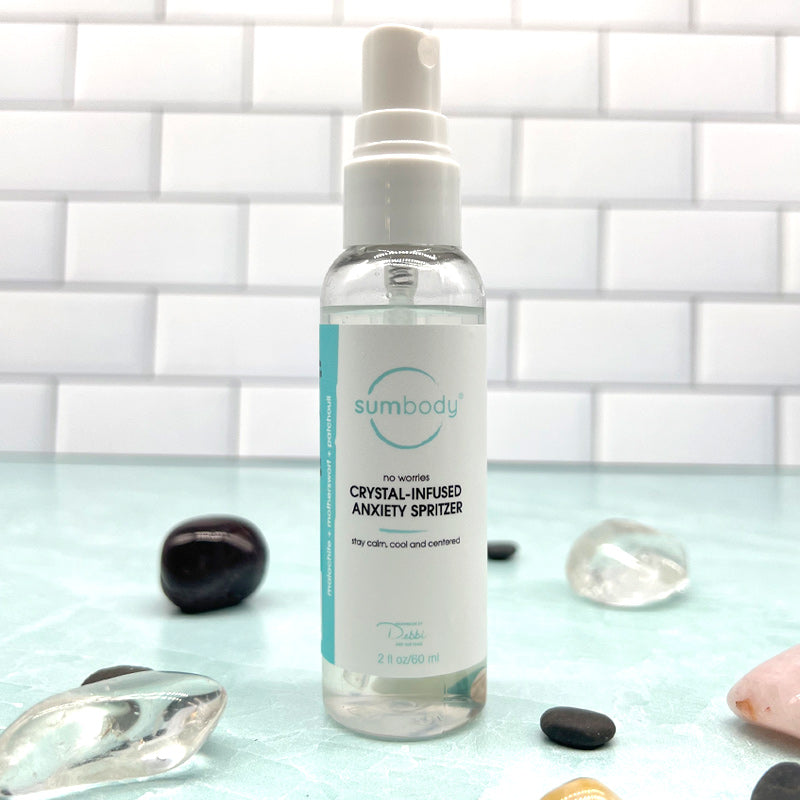 No Worries Crystal-Infused Anxiety Spritzer