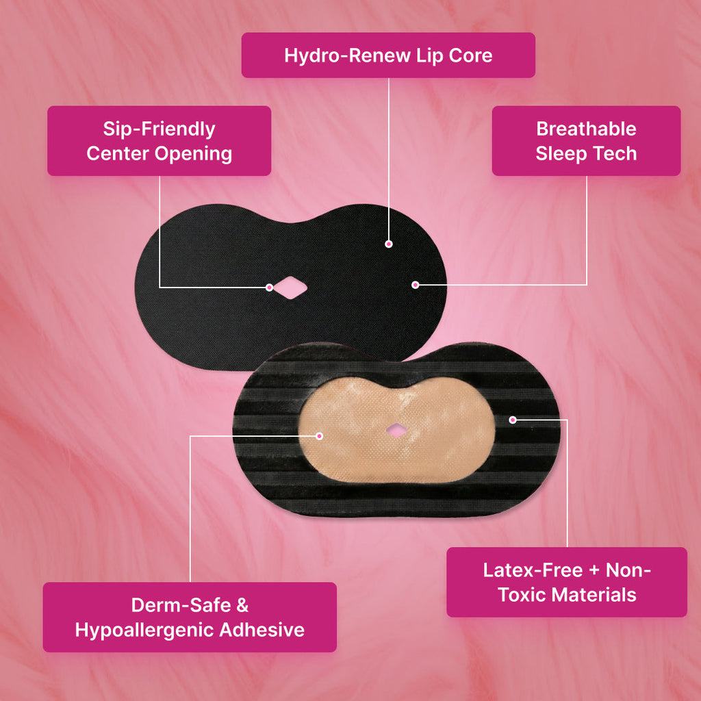 Muzzle® Beauty Hydrating Collagen Mouth Tape (Medium Hold)