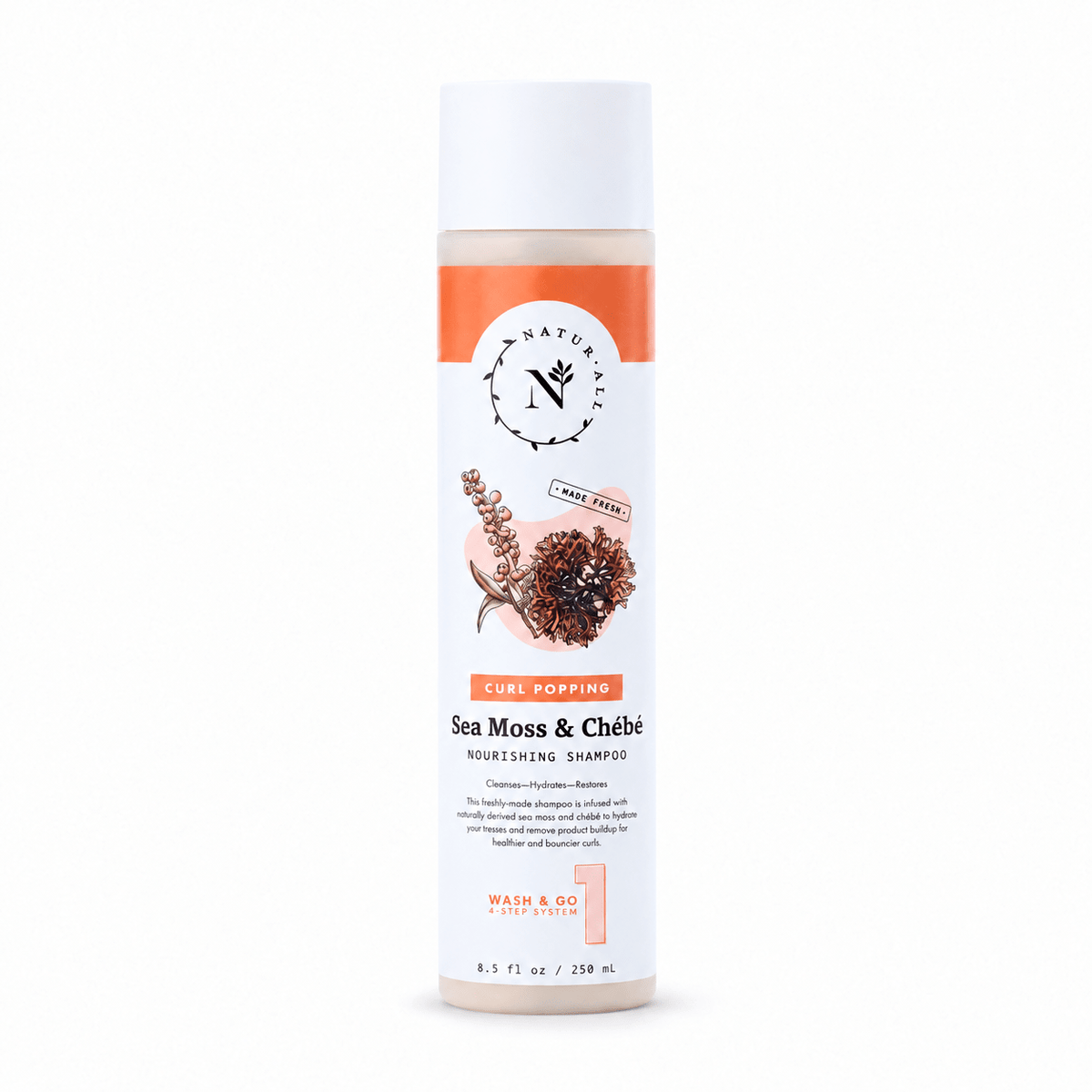 Wash & Go: Sea Moss and Chebe Shampoo